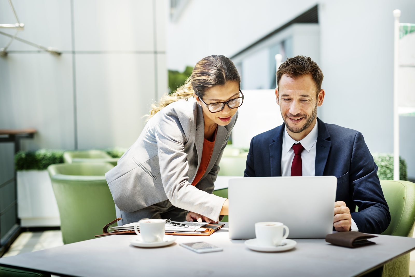 A workplace consultation in progress